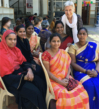 mit meinen indischen Teachers
